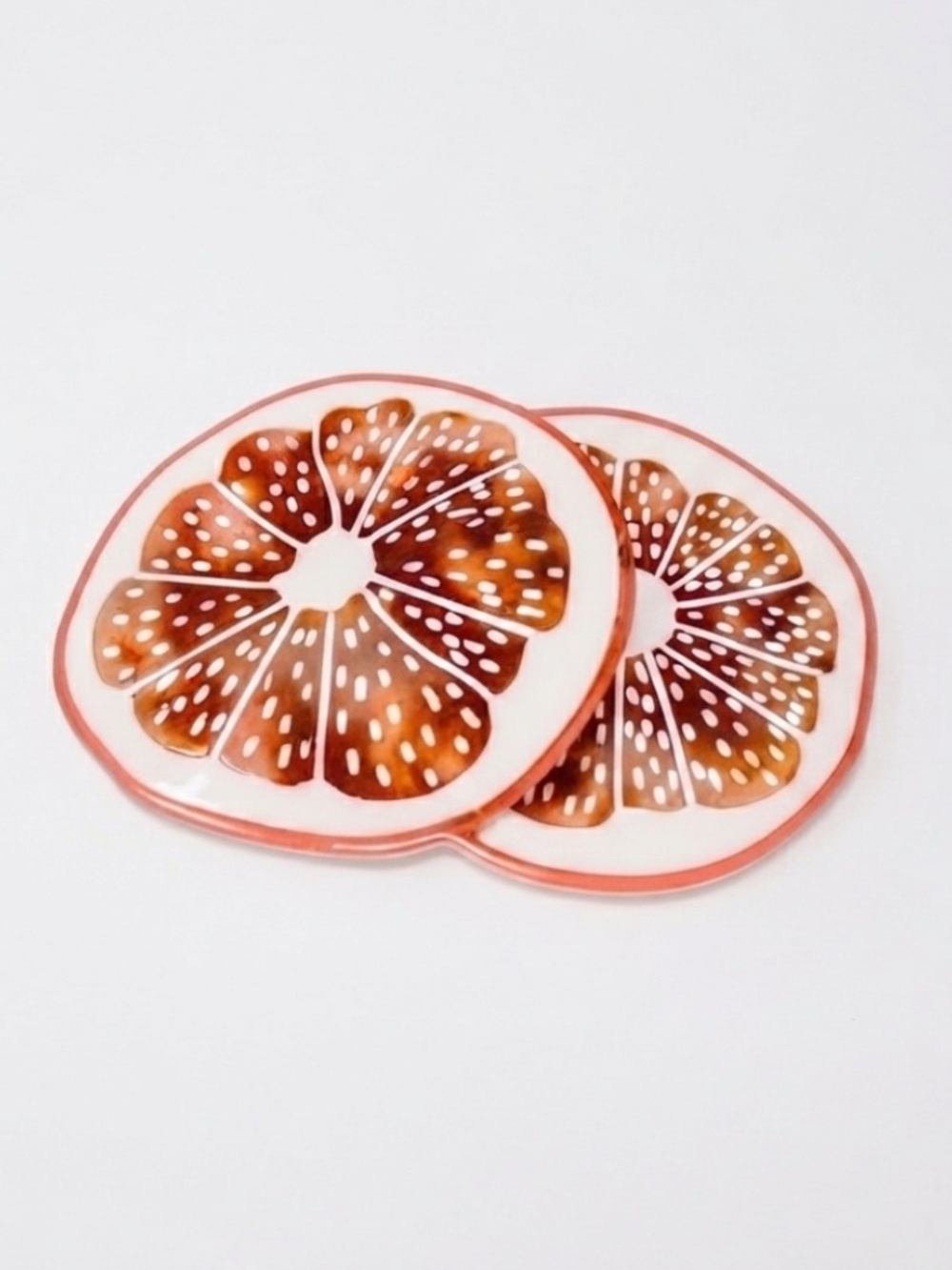 Jenny Lemons Grapefruit French Barrette